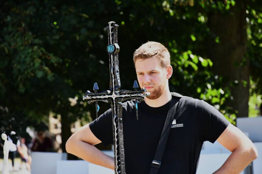 Hefaiston - svátek uměleckého kovářství na hradě Helfštýn. Zdroj: Muzeum Komenského v Přerově