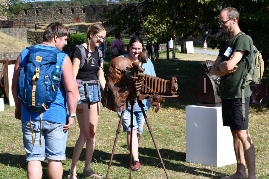 Hefaiston - svátek uměleckého kovářství na hradě Helfštýn. Zdroj: Muzeum Komenského v Přerově