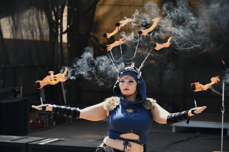 Hefaiston - svátek uměleckého kovářství na hradě Helfštýn. Zdroj: Muzeum Komenského v Přerově