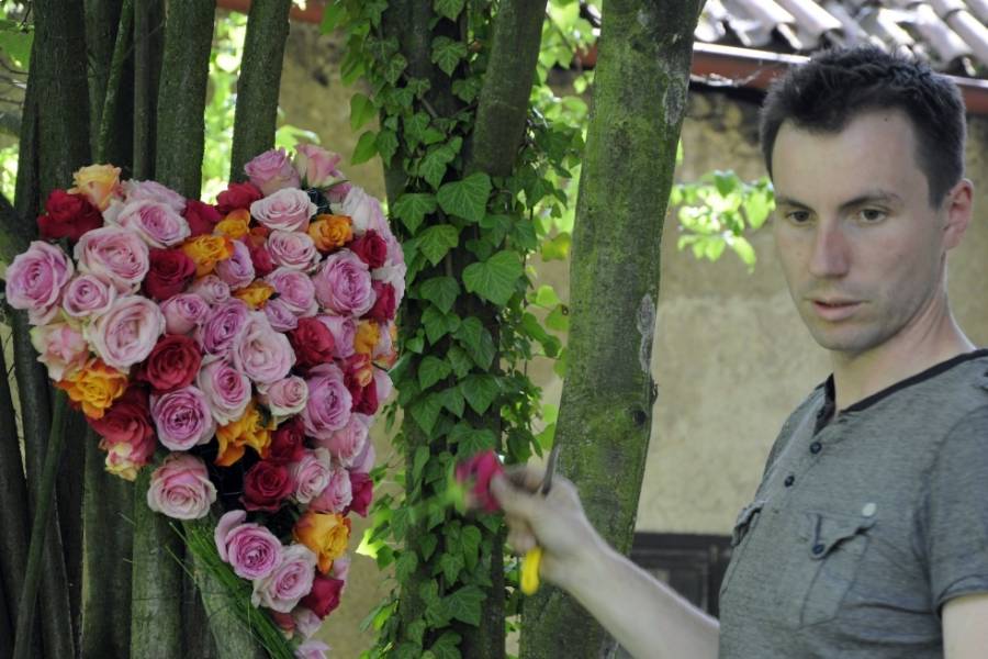 .Květinový den v klášteře Sázava. Foto: Nikča Slunečnice. Zdroj: Národní památkový ústav