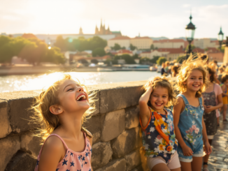 Děti v Praze se dobře zabaví. Foto: Ilustrační, vytvořeno pomocí AI.