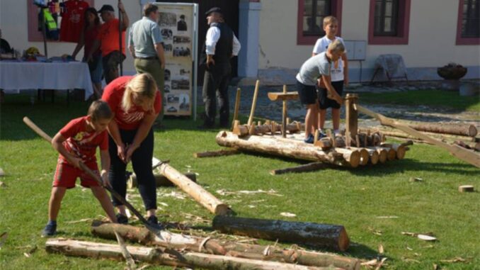 Vorařský den na loveckém zámku Ohrada. Zdroj: Národní zemědělské muzeum