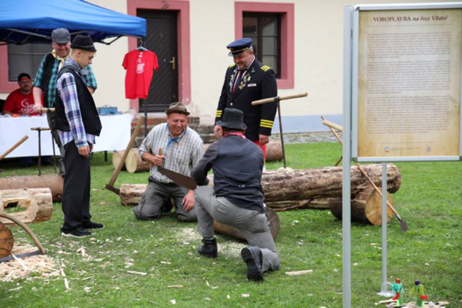 Vorařský den na loveckém zámku Ohrada. Zdroj: Národní zemědělské muzeum