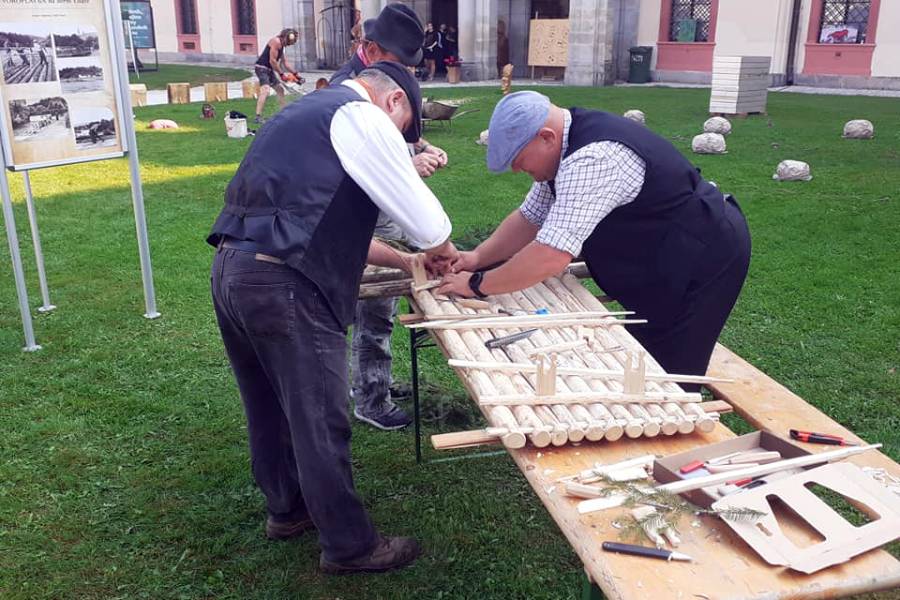 Vorařský den na loveckém zámku Ohrada. Zdroj: Národní zemědělské muzeum