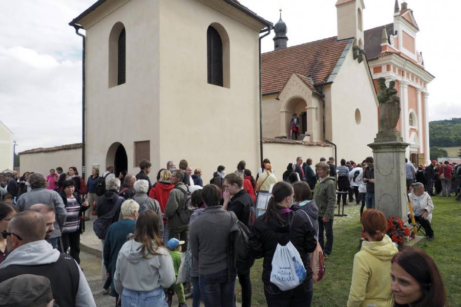 Svatoludmilská pouť. Zdroj: Obec Tetín