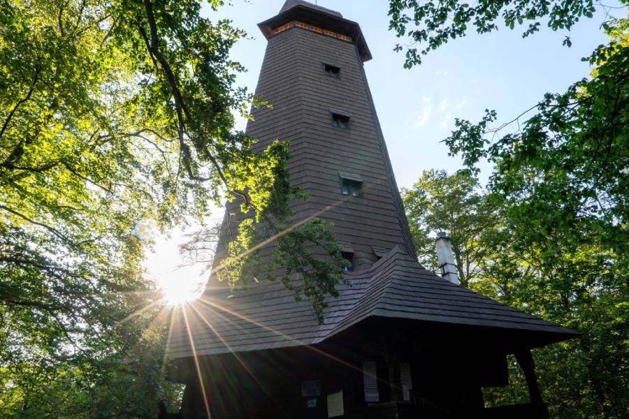 Rozhledna Velký Blaník. Zdroj: DS Kraj blanických rytířů. blanik.net