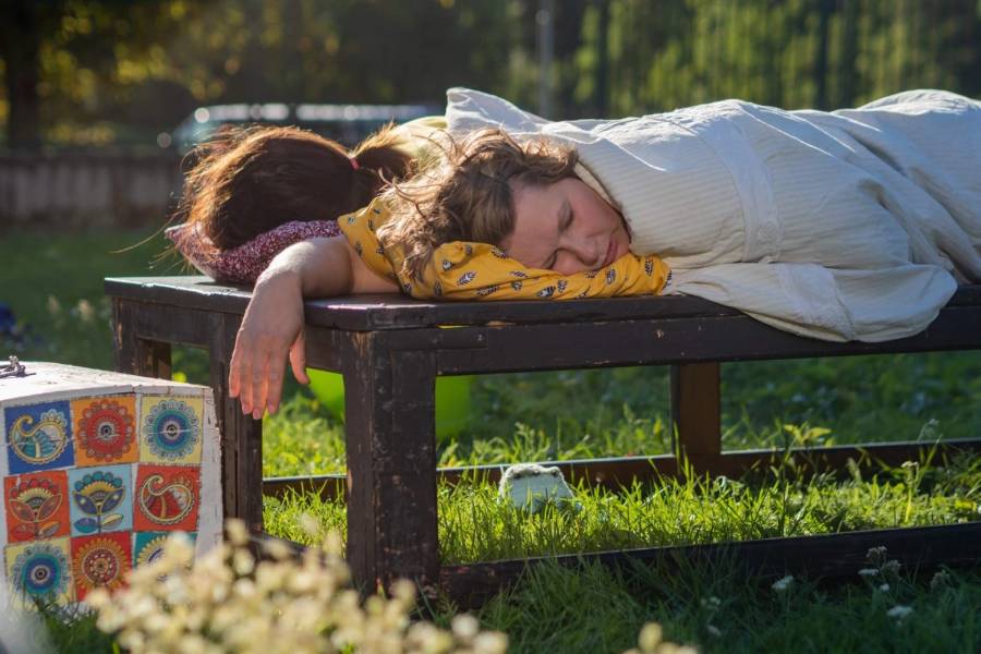 Divadelní představení Ptala se Františky Marta. Foto: archiv Divadélka Pod širákem