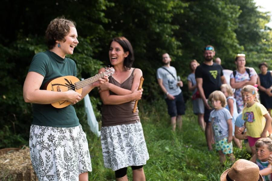 Divadelní představení Ptala se Františky Marta. Foto: archiv Divadélka Pod širákem