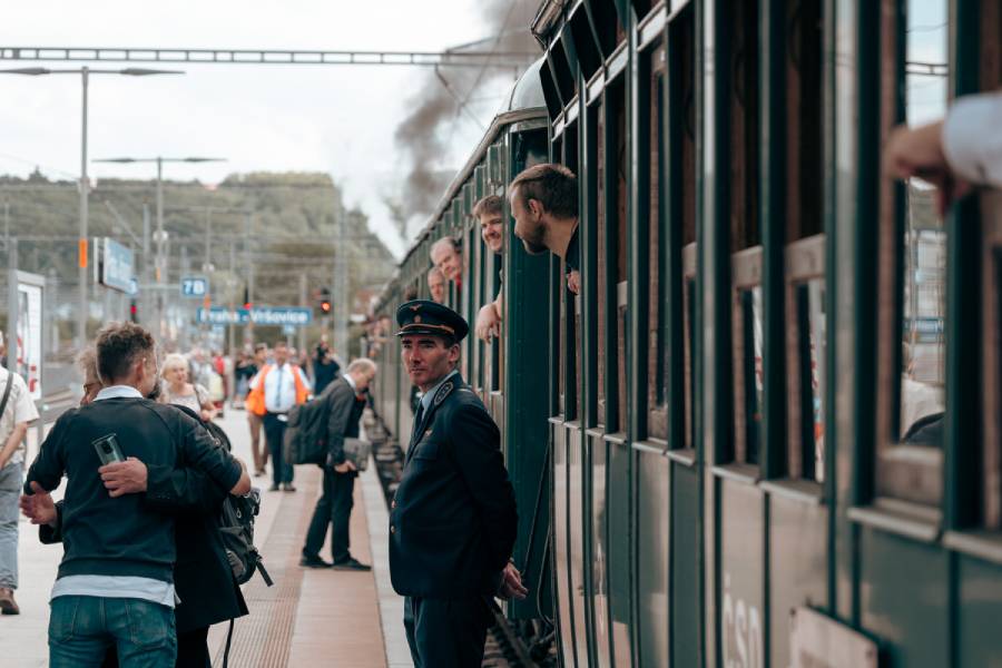 Festival parních lokomotiv. Zdroj: Steam Story Agency 