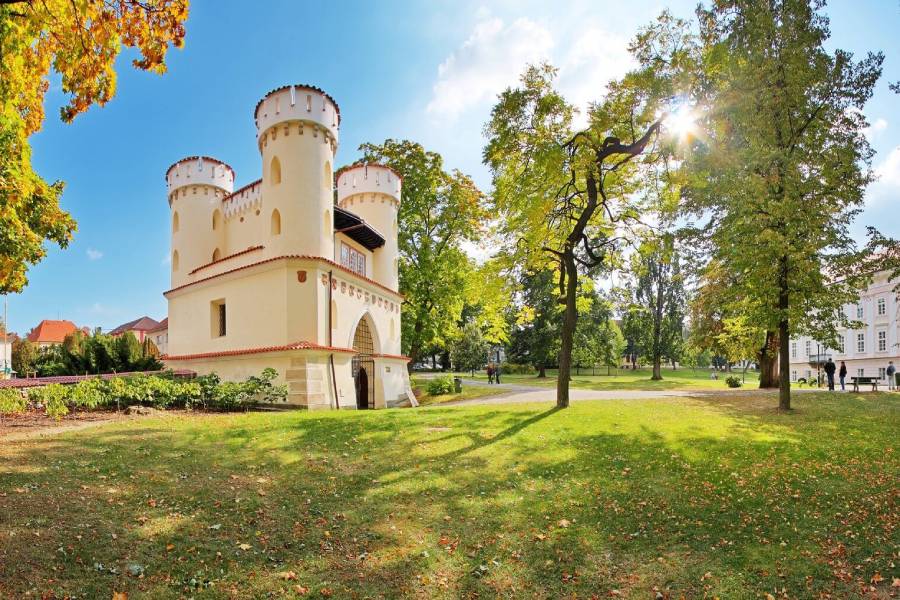 Zámecký park ve Vlašimi. Zdroj: DS Kraj blanických rytířů. blanik.net