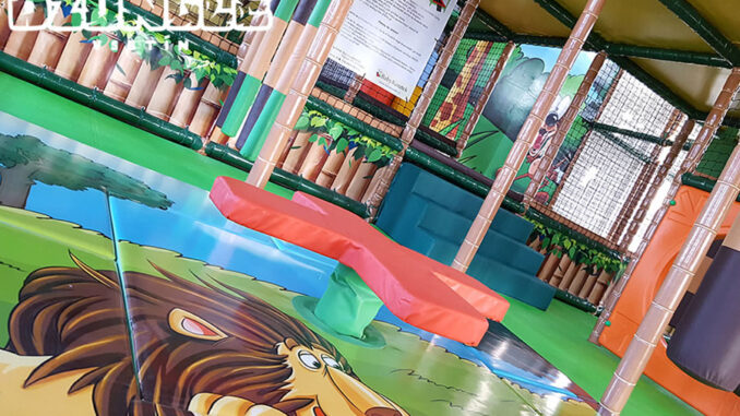 Atrakce v Dětské džungli Vsetín.