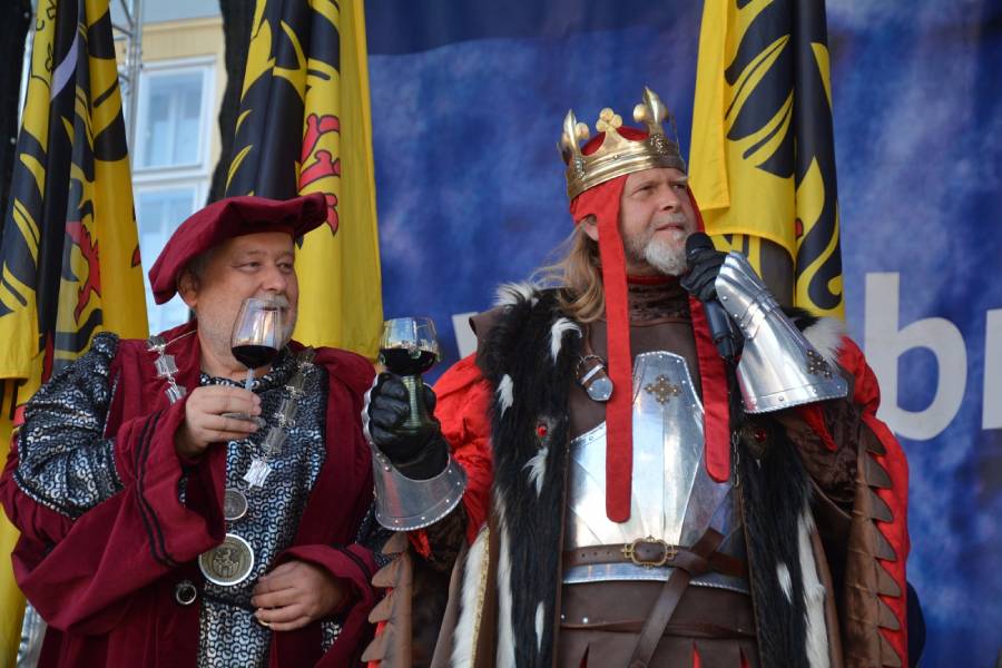 Vinobraní v Litoměřicích. Foto: Michaela Rozsypalová. Zdroj: Město Litoměřice