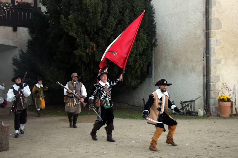 Podzimní slavnosti na hradě Nové Hrady. Foto: Daniela Řezáčová. Zdroj: Národní památkový ústav