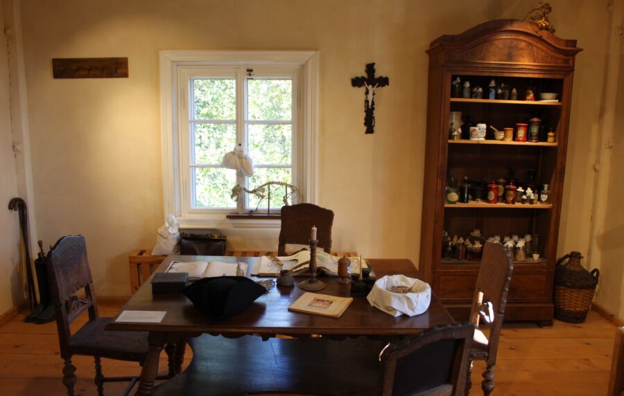 Expozice v Kittelově domě.