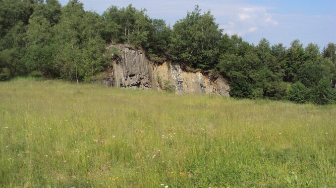 Bývalý lom Klučky.