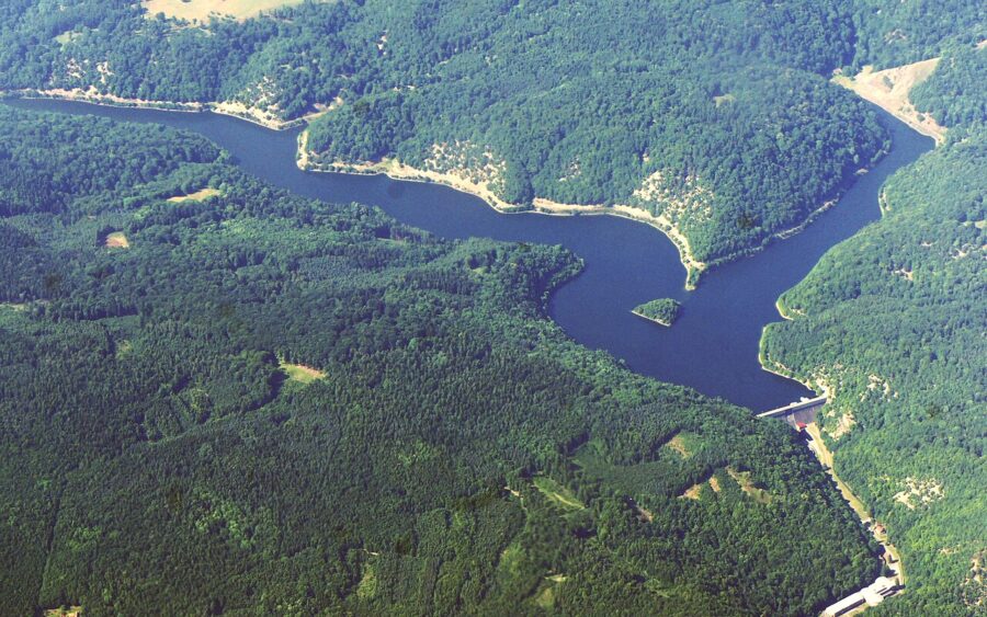 Vodní nádrž Klíčava.