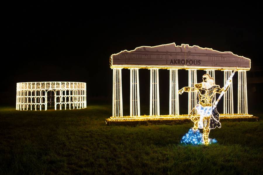 Story of Light – světelný park Evropa. Zdroj: DECOLED s.r.o.