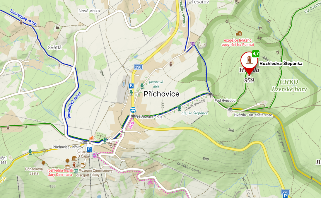 Rozhledna Štěpánka. Zdroj: Petr Digrin