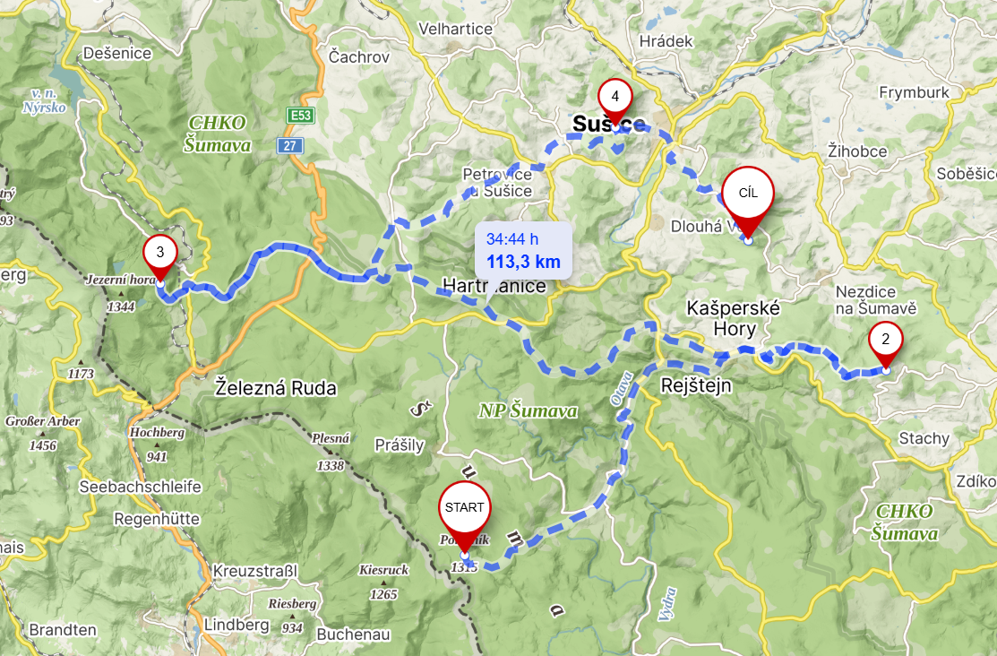 Rozhledny na Šumavě. Zdroj: Petr Digrin