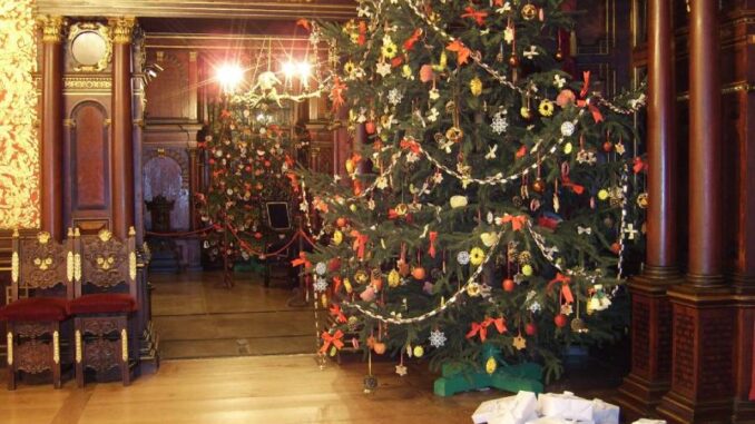 Vánoce na zámku Hrádek u Nechanic. Foto: Ivan Šenk. Zdroj: Národní památkový ústav