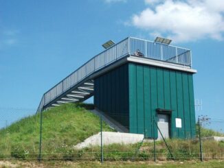 Vyhlídka na vodojemu v Albrechticích v Jizerských horách. Zdroj: rozhlednovymrajem.cz (foto upraveno)