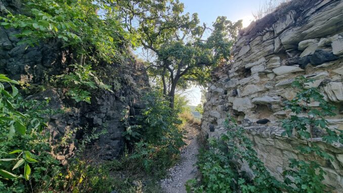 Zřícenina hradu Kamýk. Foto: Eva Audiová 