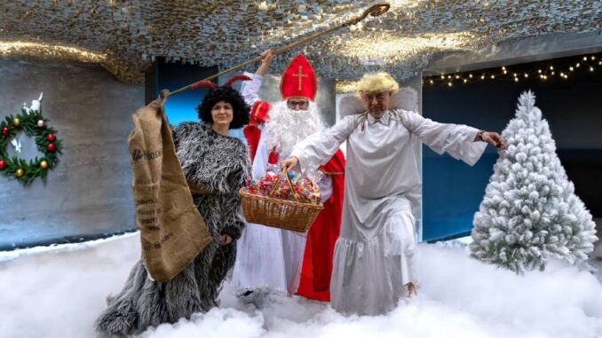 Mikuláš v Sonnentoru. Zdroj: Bylinkový ráj SONNENTOR, Čejkovice