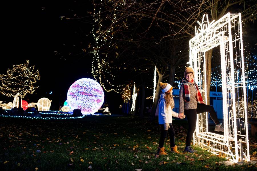 Světelný vesmír Ostrava. Zdroj: DECOLED s.r.o.