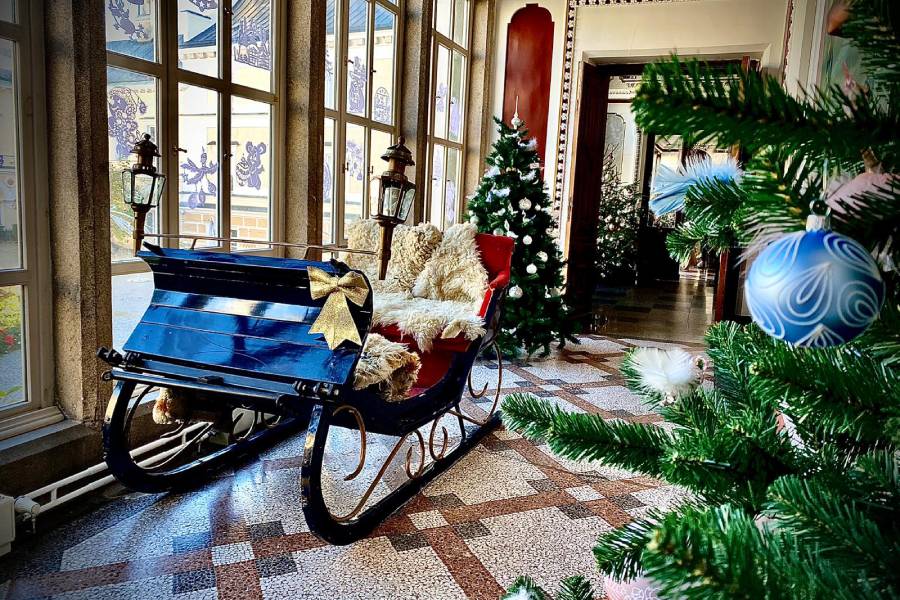 Kouzlo Vánoc na Zámku Světlá nad Sázavou. Zdroj: Národní památkový ústav