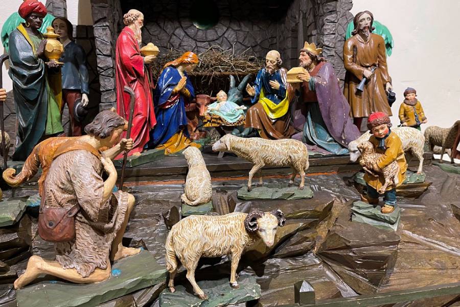 Výstava historických betlémů. Zdroj: Muzeum řemesel Letohrad