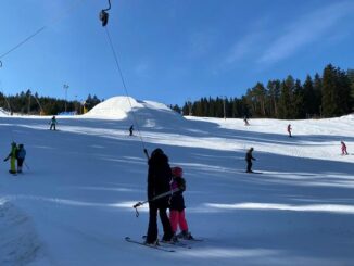 Ski areál Potůčky. Zdroj foto: Krušné hory - Krušnohorci