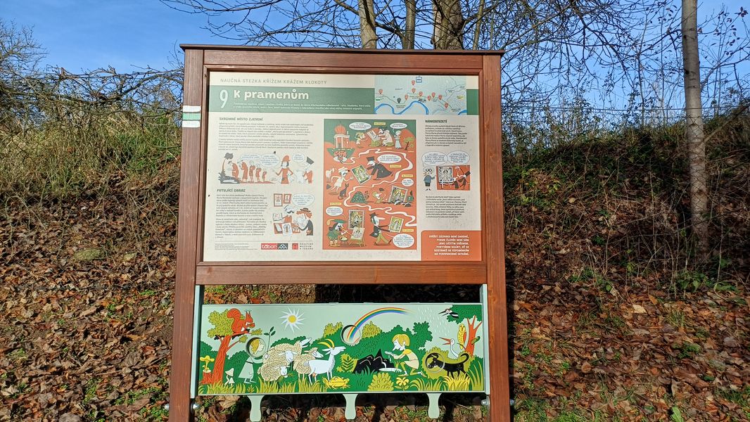 Naučná stezka Křížem krážem Klokoty. Foto: Anna Petruželková