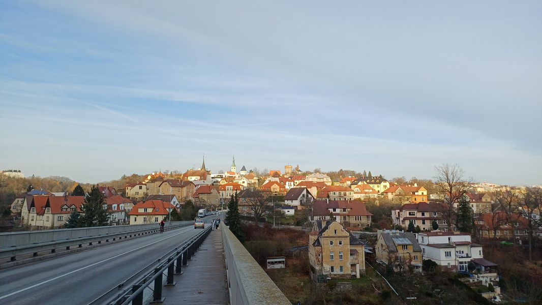 Švehlův most a výhled na město Tábor. Foto: Anna Petruželková
