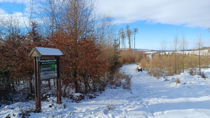 Naučná stezka Svatá hora v Křižanovské vrchovině. Foto: Anna Petruželková
