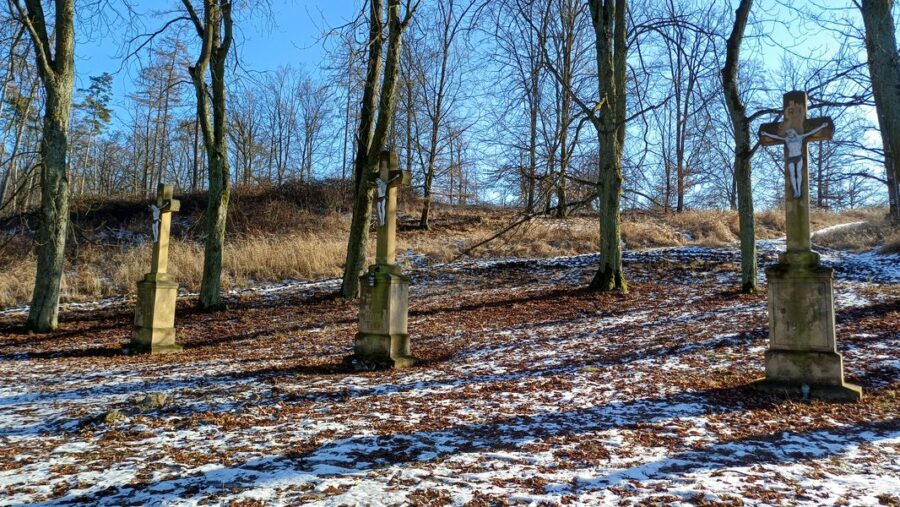 Poutní místo Tři kříže u Chudčic. Foto: Anna Petruželková