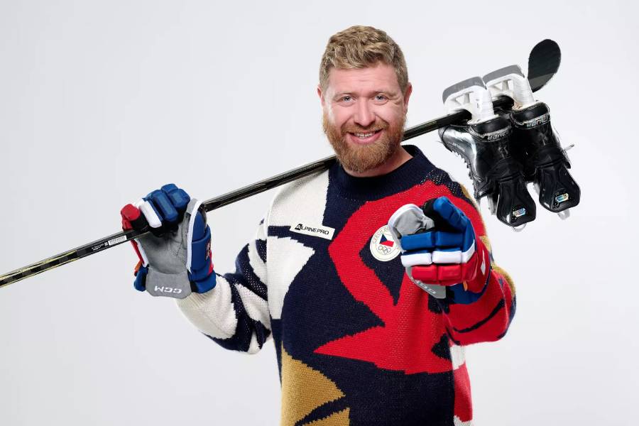 Jakub Voráček, ambasador letošního Olympijského festivalu v Českých Budějovicích. Zdroj: Český olympijský výbor