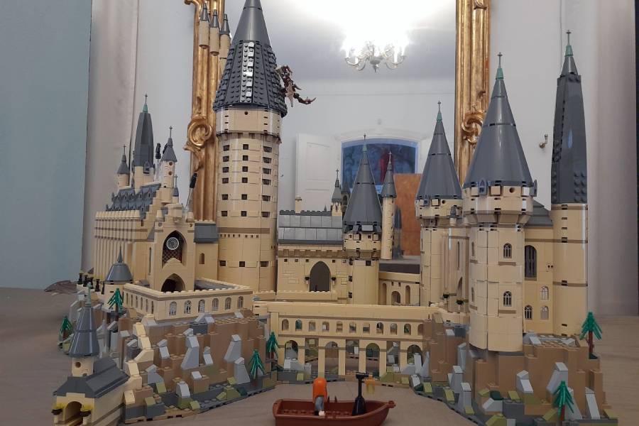 Tematické modely ze stavebnice LEGO. Zdroj: Letohrádek Mitrovských Brno