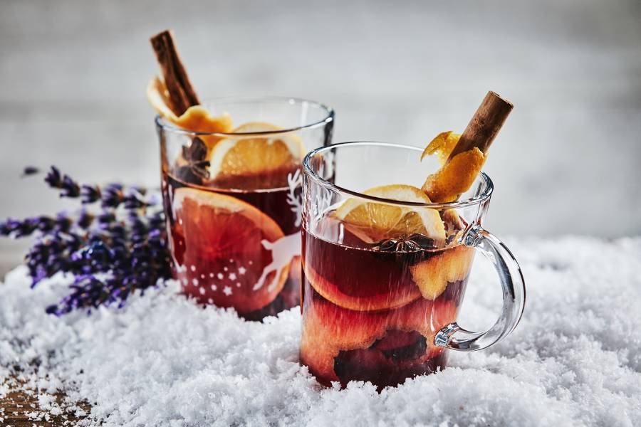 Zimní nápoj s vůní levandule. Zdroj: Levandulové údolí