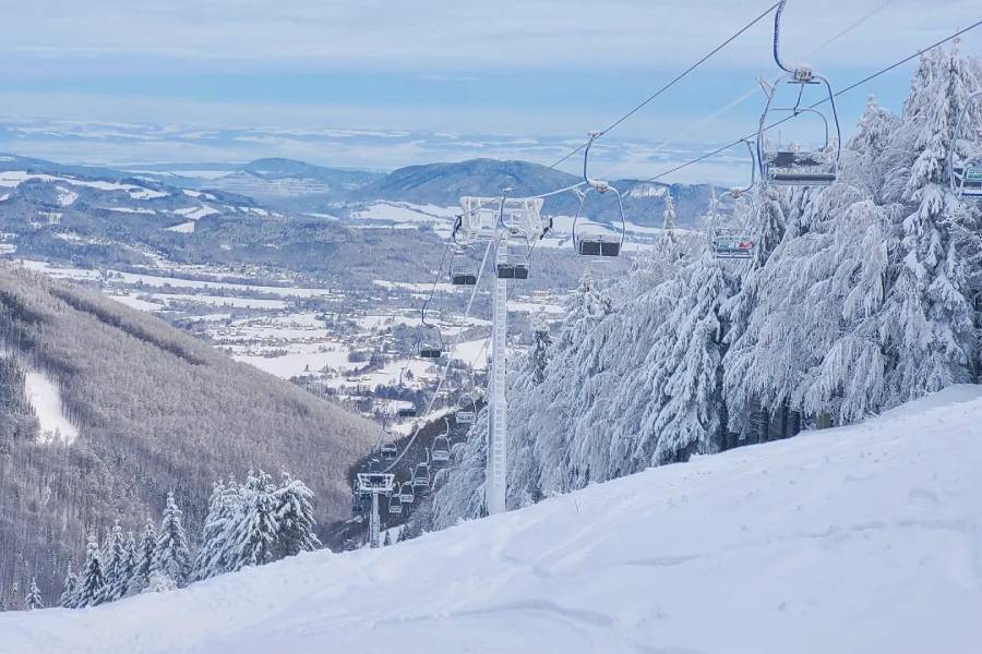 Lanovka na Pustevny. Zdroj: TIC Pustevny