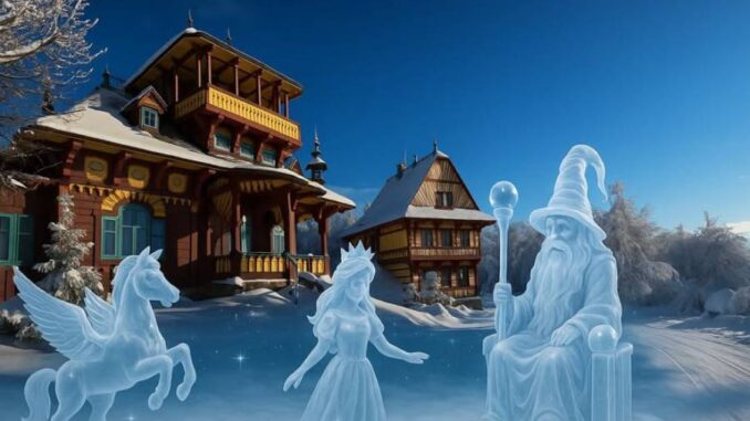 Ledový svět pohádek. Ilustrační obrázek. Zdroj: Beskydy-Valašsko o.p.s.