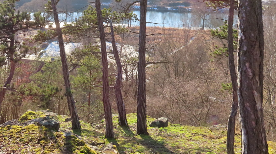 Vyhlídka nad vodopádem Dírka s řekou Berounkou. Zdroj a autor foto: Pavla Košík Jelínková