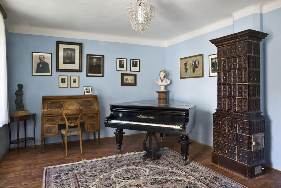 Památník Josefa Suka v Křečovicích. Zdroj: Národní muzeum