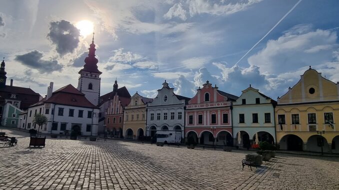 Masarykovo náměstí Pelhřimov. Foto: Eva Audiová