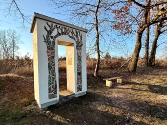 Stánina vyhlídka u Vanic. Foto: Jitka Klofandová, spolek „variace vm“