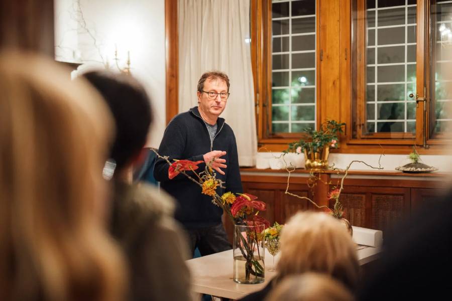 Komentovaná prohlídka výstavy květinových aranžmá s hlavním floristou. Zdroj: Národní památkový ústav