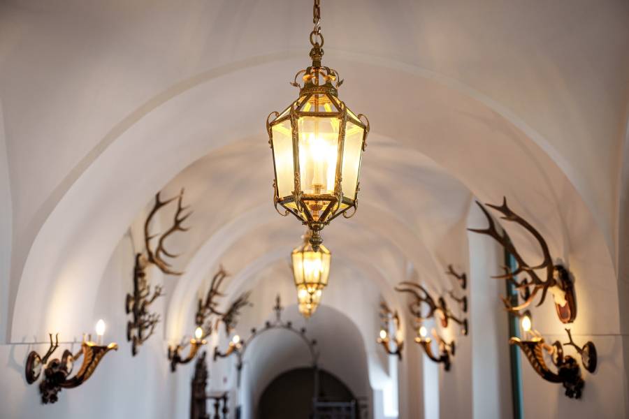 Na zámku Žinkovy. Zdroj: Lázně Poděbrady