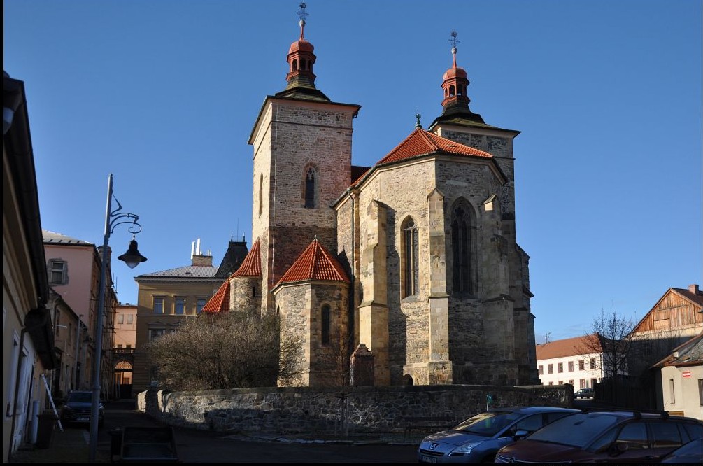 Kostel sv. Štěpána v Kouřimi. Foto: Petr Fabian. Zdroj: Hrady-zříceniny.cz