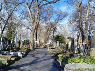 Bubenečský hřbitov.