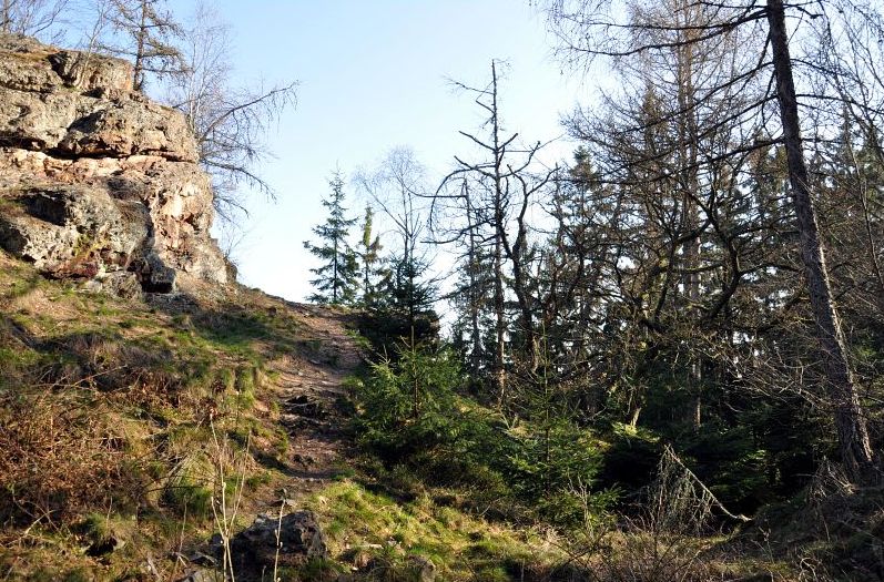 Zřícenina hradu Radeč v Plzeňském kraji. Foto: Petr Fabian. Zdroj: <a href="http://www.hrady-zriceniny.cz">Hrady-zříceniny.cz</a>