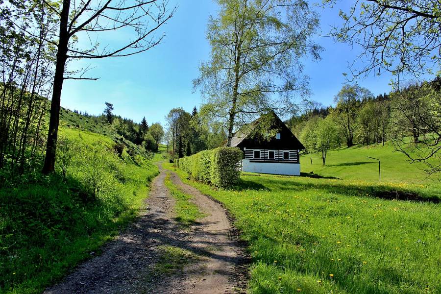 Slavětín - cestou na Paseky. Vilém Steiner, CC BY-SA 4.0, Wikimedia Commons